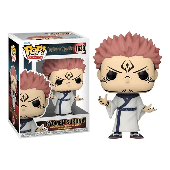 Boneco Jujutsu Kaisen Ryomen Sukuna Pop Funko 1638