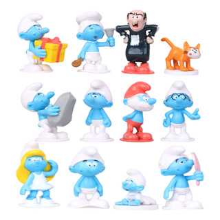 Figuras De Acción Pitufos Para Pastel - Generic Figuras De Acción Pitufos Para Pastel - Generic