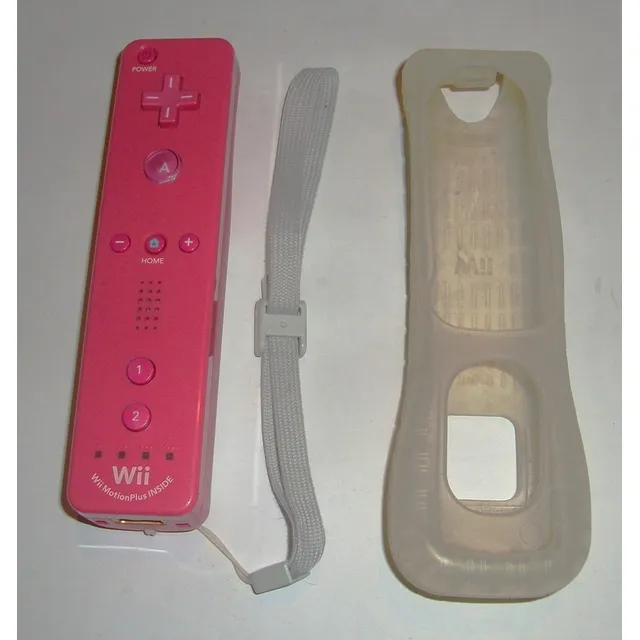 Consola Nintendo Wii Control Wii Remote Rosa (mr2023) Rojo