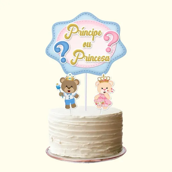 Topo De Bolo Topper Temas Festa Aniversário Personalizado