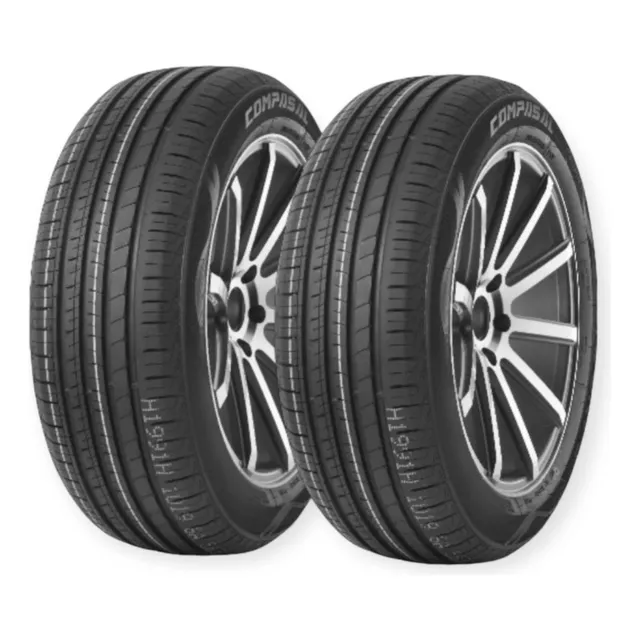 Kit De 2 Llantas Compasal Blazer Uhp Ii 225/45r18 95wxl