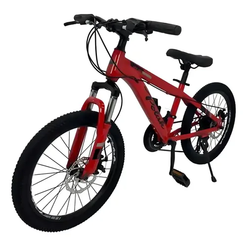Bicicleta Aro 24 Redstone Alpha G 9 Velocidades Azul Vermelho