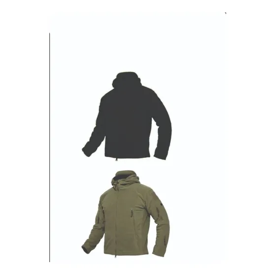 Campera Táctica Polar Con Capucha