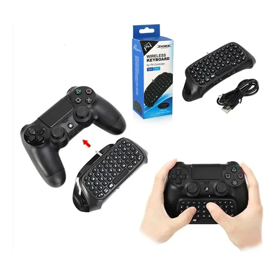 Teclado Chatpad Bluetooth Para Controle Ps4 Sem Fio