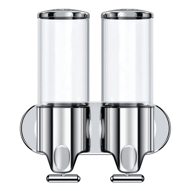 Dispenser Shampoo Manual Parede Banho Porta Sabonete Álcool