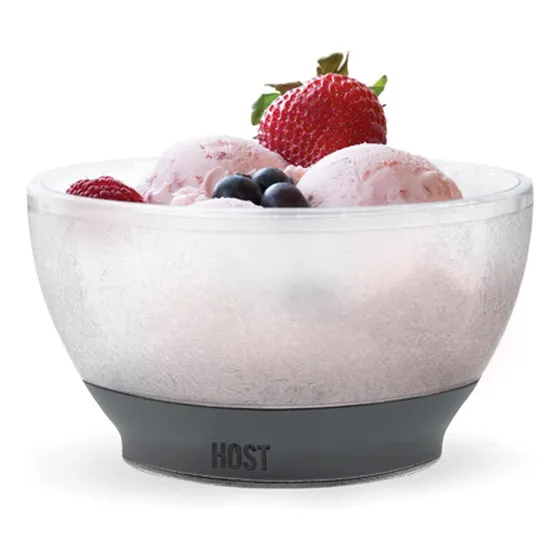Ice Cream Freeze Bowl Com Parede Dupla Isolada