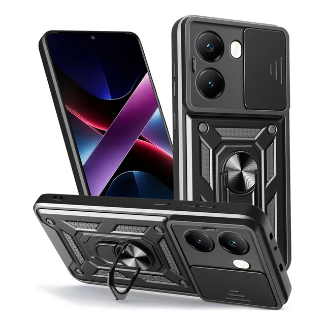 Case Poco X7 Pro 5g - Con Aro Y Protector Camara