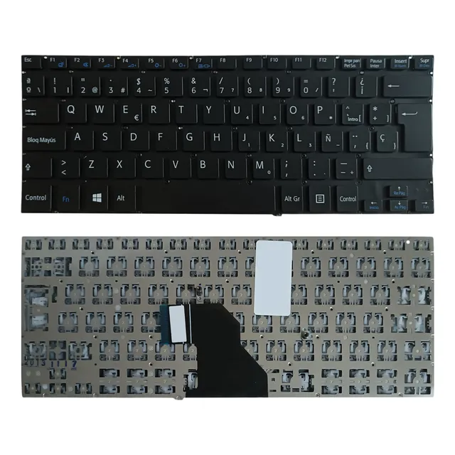 Teclado Sony Svf14 Negro Svf142 Svf143 Sin Marco