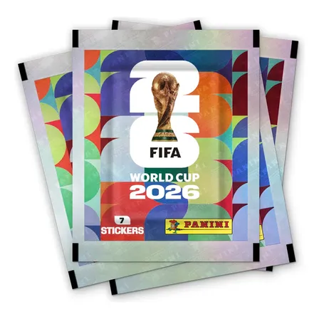 Pack X 25 Sobres De Figuritas Fifa World Cup 2026 Mundial 2026
