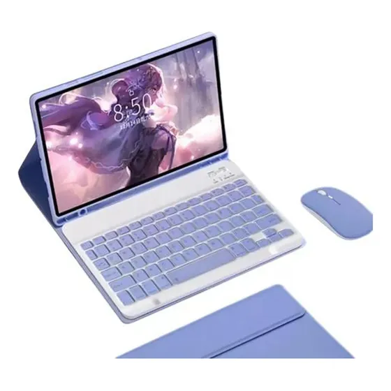 Bd Capa De Teclado E Mouse Para Samsung Galaxy Tab S9 Fe