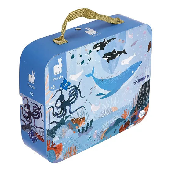 Puzzle Oceano Artico 100 Piezas Janod Mundo Didáctico