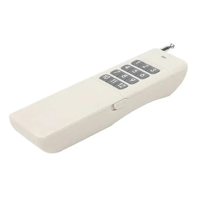 Control Rf 12 Botones 433mhz Largo Alcance 3000m Con Antena