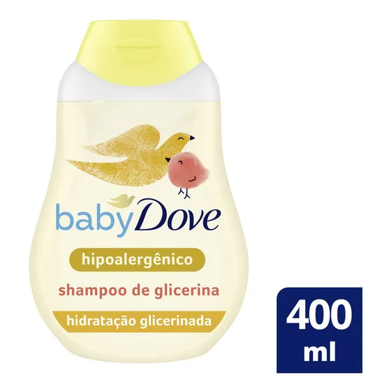 Shampoo Infantil Hidratação Glicerinada 400ml Baby Dove