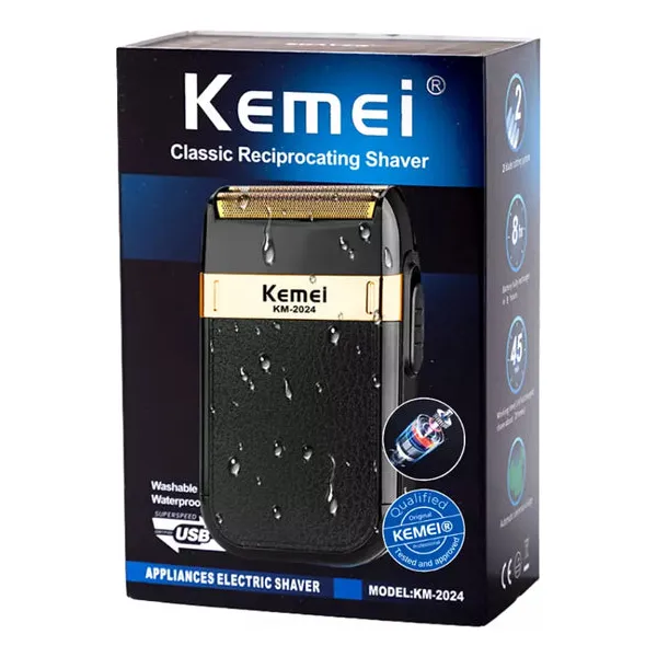 Maquina De Afeitar Cabello Kemei 2024 Shaver Inalambrica