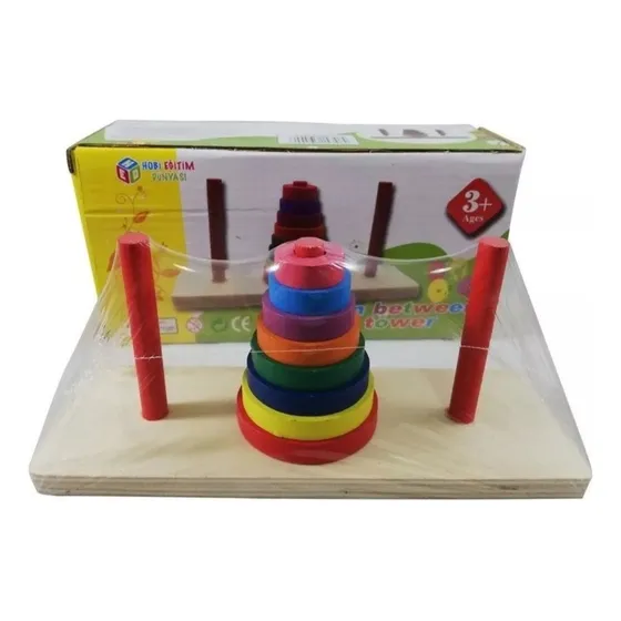 Torre De Hanoi Juego Matemático Didáctico Y Recreativo