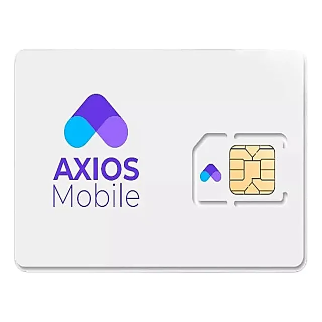 Sim Axios Con Plan Activo Llamadas, Sms Y Redes Incluidas