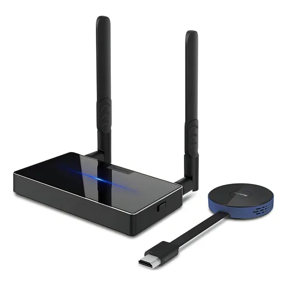 Transmissor De Video Hdmi Wireless Sem Fio 4k 30 Metros 5ghz