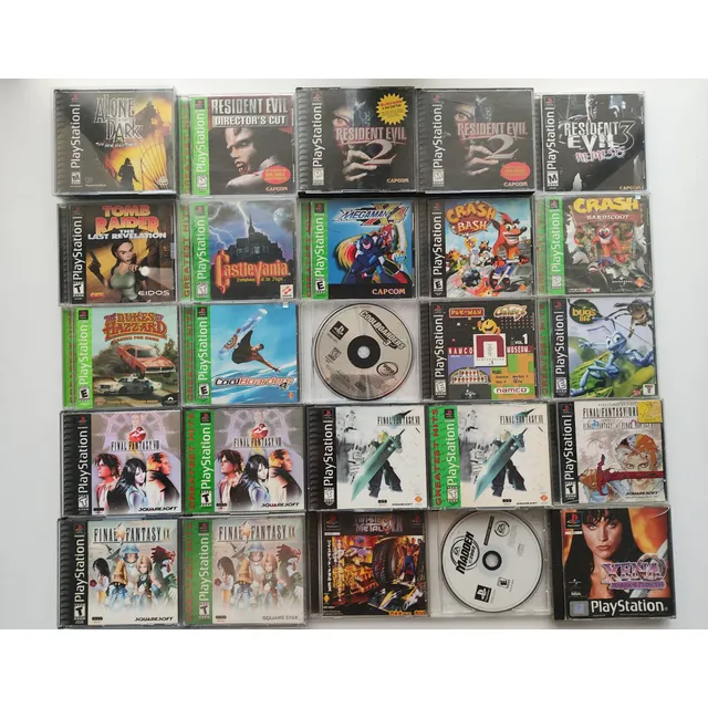 Juegos Fisicos Para Sony Playstation 1 Y 2 Ps1 Ps2