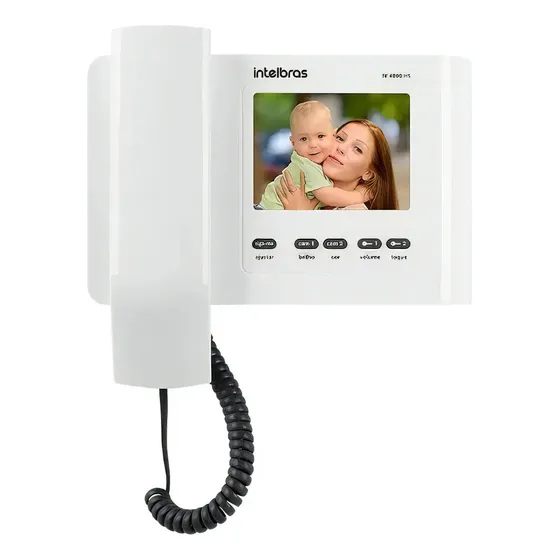 Módulo Interno Videoporteiro Iv 4000 Hs In Branco Intelbras Branco