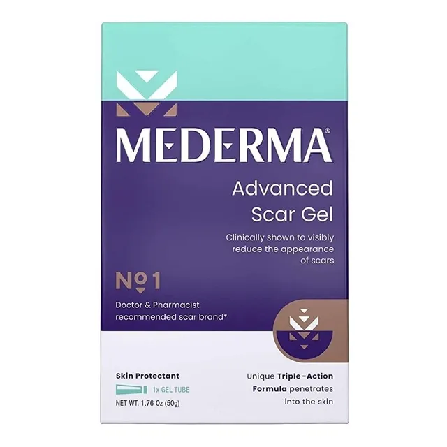 Gel Mederma Desvanece Eliminar Cicatrices Cara Y Cuerpo 50g
