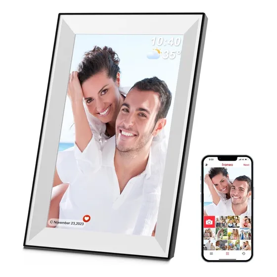 Marco Foto Digital 8gb Wi-fi Pantalla Táctil App Frameo