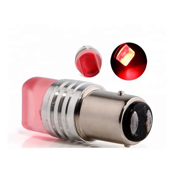 1 Bombillo Led Stop 1034/1157 Doble Contacto Rojo Flash 12v