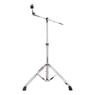 Estante Girafa Michael Profissional Cromado Para Bateria Prateado