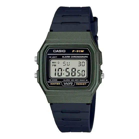 Reloj Casio Vintage F-91w Unisex Digital 100% Original