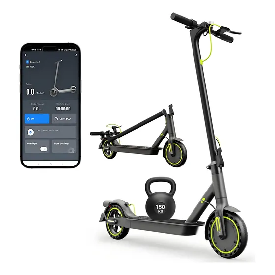 Seemar S3 Scooter Eléctrico Patin 500w 25km/h 36v7.8a Verde Seemar S3 Scooter Eléctrico Patin 500w 25km/h 36v7.8a Verde