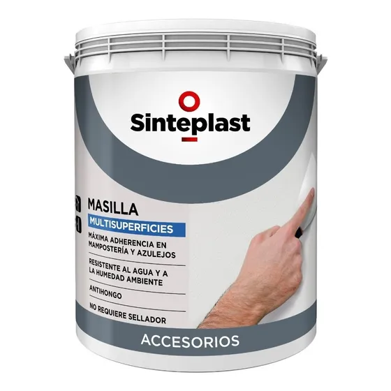 Masilla Multisuperficies Tapa Azulejos Sinteplast Pro 6kg