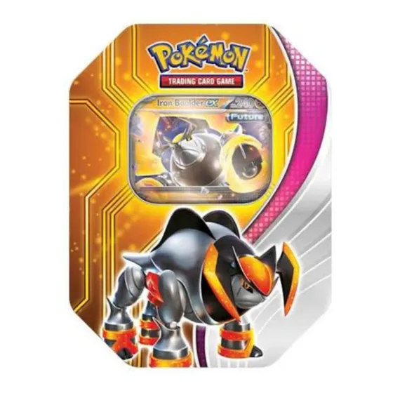 Pokémon Tcg Iron Boulder Ex Tin Español