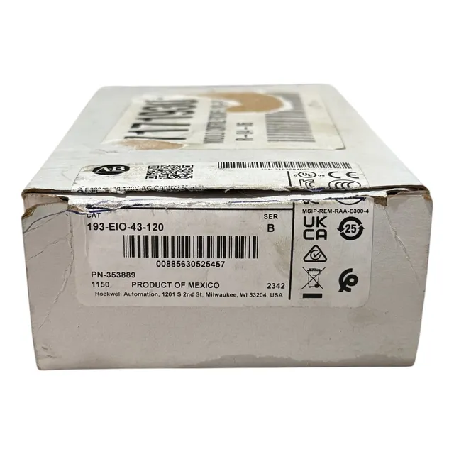 Allen Bradley 193-eio-43-120 120v