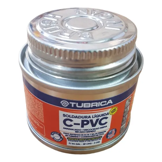 Pega Para Agua Caliente (pvc) 1/64 Marca Tubrica
