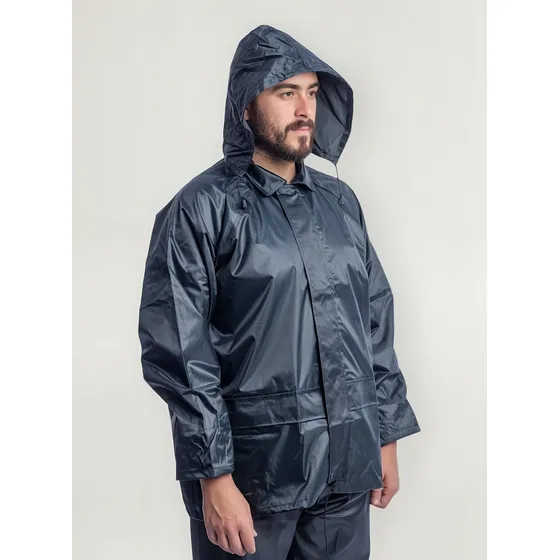 Equipo De Lluvia Pu Engomado Calidad Premium