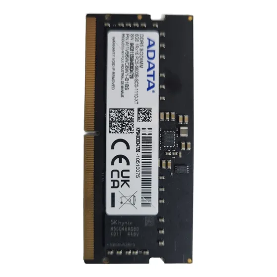 Memória Ram Adata Ddr5 8gb 5600mhz Notebook