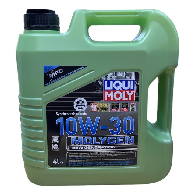 Aceite 10w30 Sintético Molygen Liqui Moly Galon 4lts