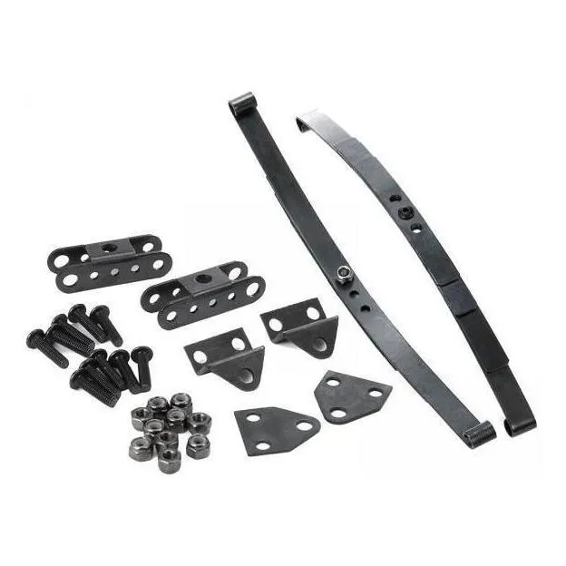 2x 1/10 Rc Rock Crawler Resorte De Hoja De Acero 1 Par Para
