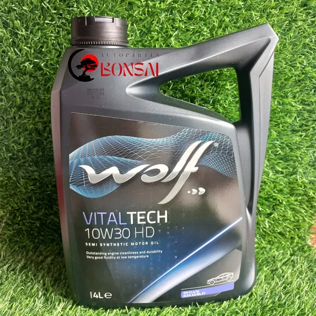 Garrafa Wolf 10w30 Semisintetico Dual Gasolina / Diesel