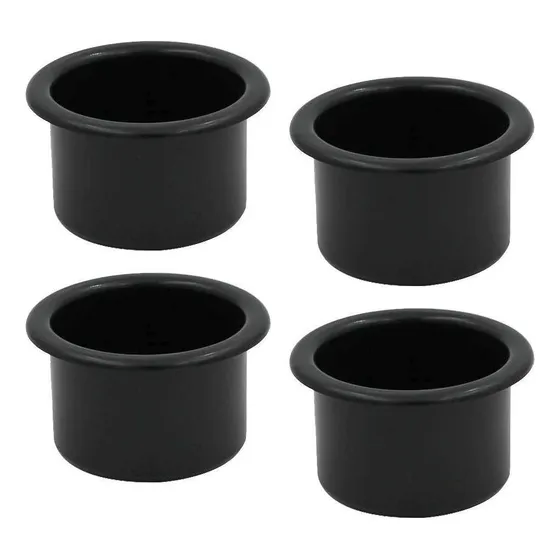 4pcs Silla De Plástico Sofá Apoyabrazos Portavasos