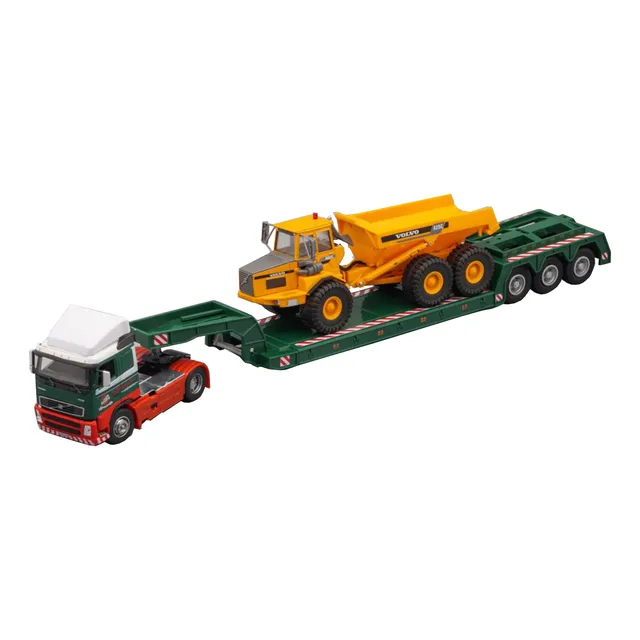 Camion Escala 1/50 Volvo Fh12 Camabaja Con Dumper