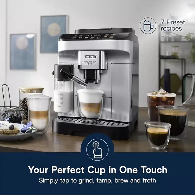 Cafetera De'longhi Magnifica Evo Café Expreso Espumador  Bcv