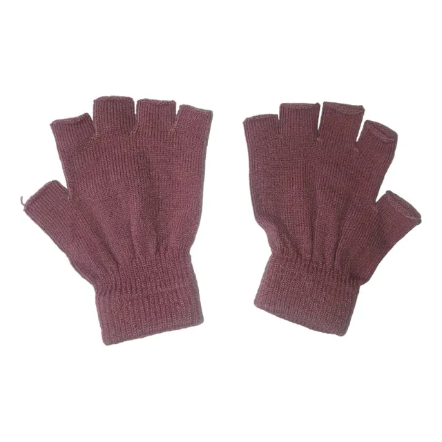 Guantes Térmicos Sin Dedos Clima Frio Moto Bici Usar Celular