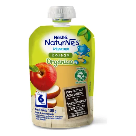 Colado Naturnes Orgánico Manzana 100g