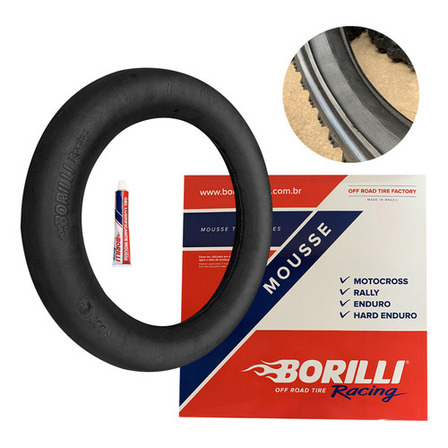 Mousse Borilli Pneu Traseiro 140/80-18 Crf250/450x Enduro Mousse Borilli Pneu Traseiro 140/80-18 Crf250/450x Enduro