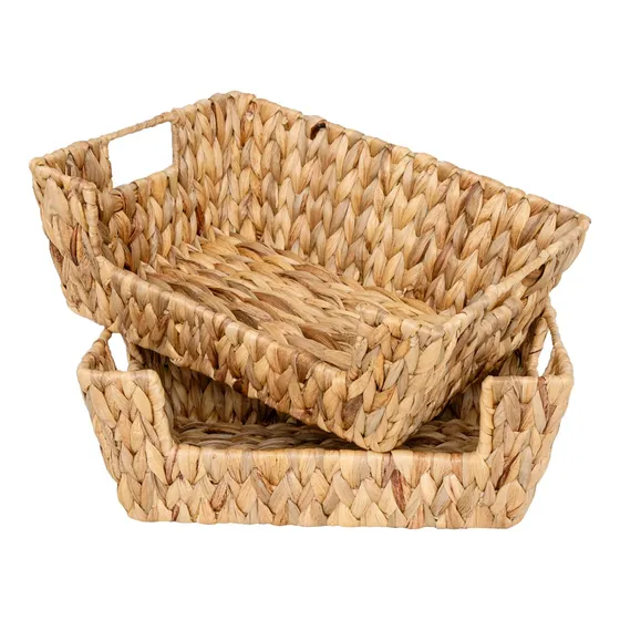 Storageworks Cesta Almacenamiento Jacinto Agua Mimbre Para 2