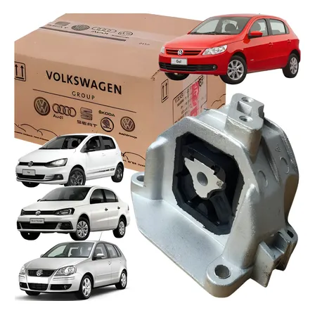 Coxim Lado Direito Motor Original Vw 1.0 1.6 8v Power Ea111 Sem Suporte