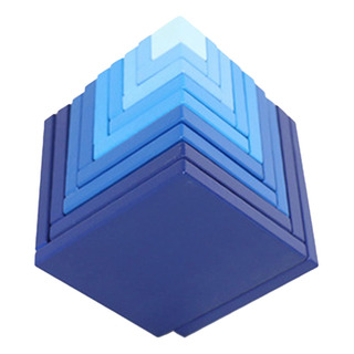 Puzzle Cubos Building Blocks Alivio Del Estrés Brain Azul 1 Puzzle Cubos Building Blocks Alivio Del Estrés Brain Azul 1