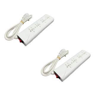 Pack X 2 Zapatilla Prolongador 4 Tomas Universal Cable Stars Pack X 2 Zapatilla Prolongador 4 Tomas Universal Cable Stars