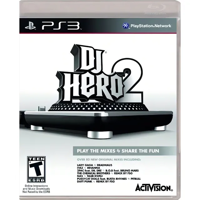 Dj Hero 2 Ps3