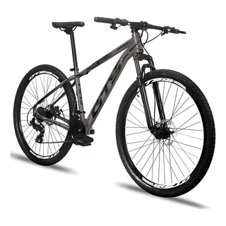 Bicicleta Mountain Bike Gts Feel Full Aro 29 Tamanho Do Quadro 15 Cinza/preto Bicicleta Mountain Bike Gts Feel Full Aro 29 Tamanho Do Quadro 15 Cinza/preto